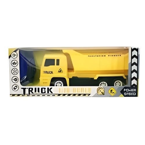 Construction Dump Truck Toy – Yellow