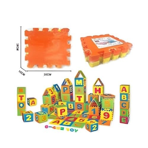 Foam Alphabet & Numbers Puzzle Blocks Set