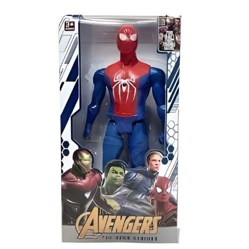 Hero Action Figure – Red & Blue Suit