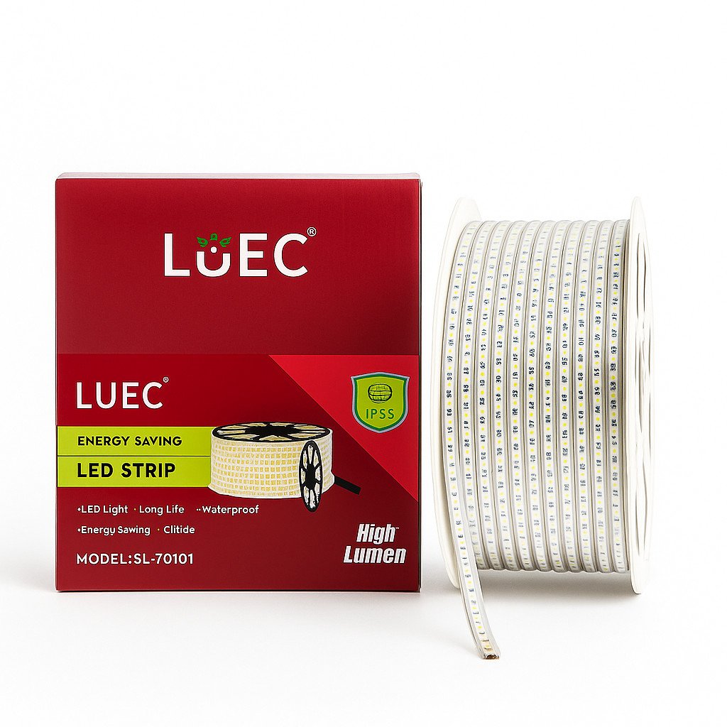 LED Strip Light Roll – High Lumen, Waterproof IP66 (LUEC)