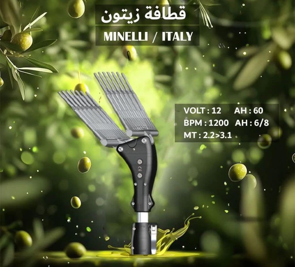 MINFIII Olive Harvester 12V 60Ah Italy