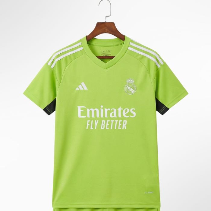 Real Madrid Green Training Jersey – Short Sleeve