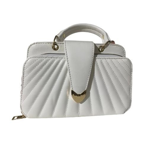 Elegant White Handbag