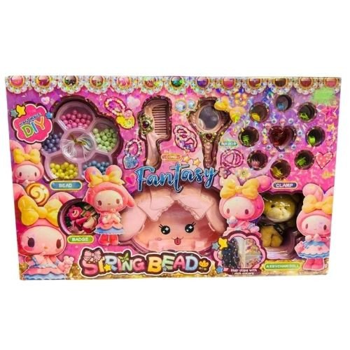 Fantasy DIY Beads & Hair Styling Set for Kids