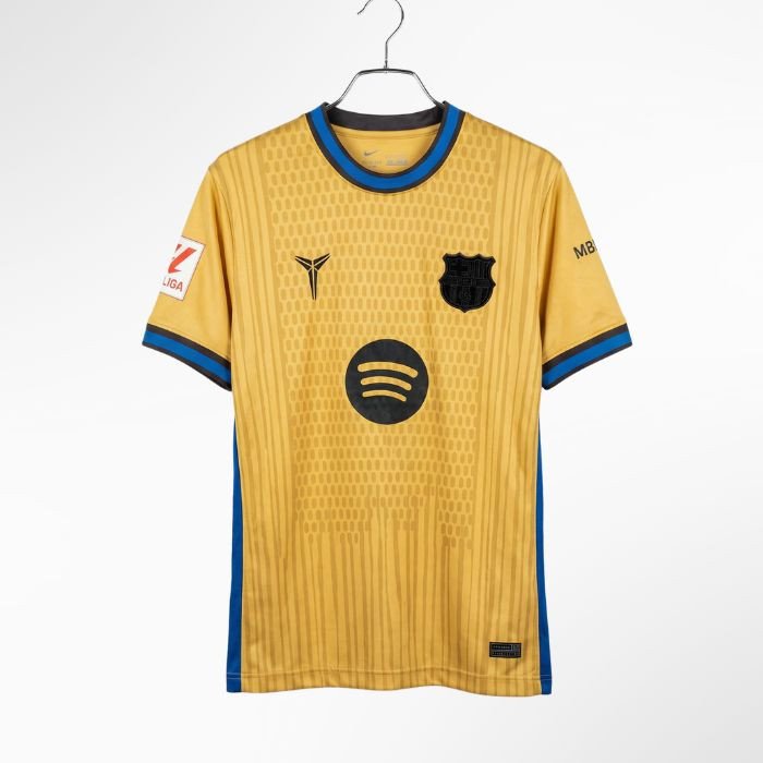 Barcelona Yellow Football Jersey – Premium Design