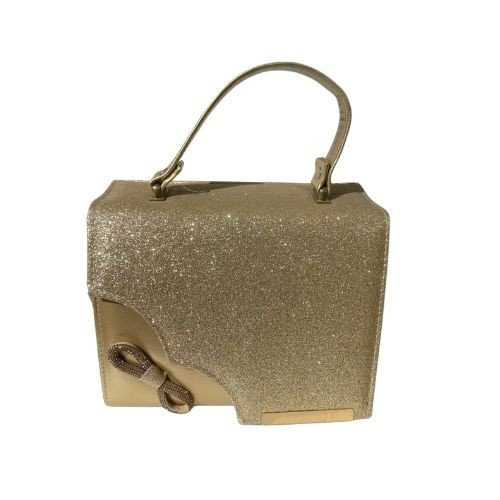 Gold Glitter Handbag