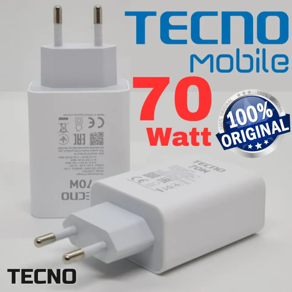 Tecno Adapter 70W Original